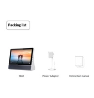 Écran tactile intelligent multifonction P1068 avec assistant vocal, caméra, haut-parleur pour l'éducation, les appels vidéo, le contrôle domestique et les soins
