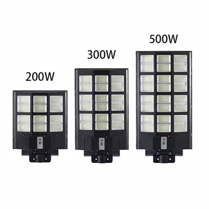 200W 300W 500W Solar Street Light New Energy Waterproof IP65 Outdoor Lighting with Remote Control for Garden Landscape - Product Image 1