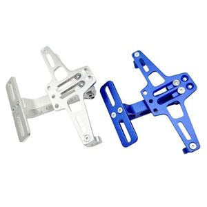 กรอบป้ายทะเบียนดัดแปลงรถจักรยานยนต์ <span class=keywords><strong>MSX</strong></span> กรอบป้ายทะเบียนแบบปรับได้อลูมิเนียม CNC แบบเรียบ - Product Image 3