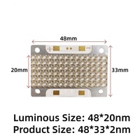 Lampe UV LED 365nm 385nm 250W, module LED UV avec lentille en quartz pour la sérigraphie et le durcissement d'encre UV pour imprimante jet d'encre