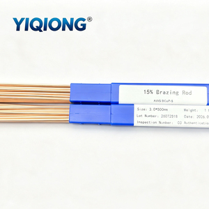 Barre de brasage en alliage de cuivre, phosphore et argent à 15 %, BCuP-5 AWS A5.8, haute résistance, diamètre 1,0/1,5/2,0/2,5/3,0/4,0 mm pour les conduites CVC - Product Image 2