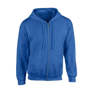 Giacca con Zip Personalizzata, Comoda Felpa con Cappuccio in Cotone, Pantaloni Casual Semplici in Cotone per Fraternità, Pantaloni Unisex, Felpa con Zip da Club per Uomo - Product Image 2