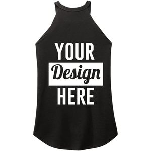 Camisetas sin mangas Tri Rocker DT137L con impresión personalizada para mujer, Diseña tu propio ajuste perfecto - Product Image 2