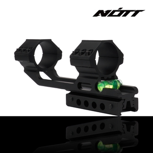 ขายึดกล้องเล็งแบบชิ้นเดียว NOTT, ความสูง 1.65 นิ้ว, ใช้ได้กับฐานขนาด 11 มม. และ 20 มม., ทำจากอะลูมิเนียมน้ำหนักเบาสำหรับการล่าสัตว์และเลนส์ความแม่นยำสูง - Product Image 2