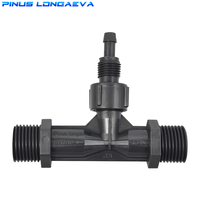 Pinus longaeva 1/2 pouces mélangeur de gaz et d'eau injecteur d'ozone éjecteur d'eau pour le traitement de l'eau accessoires de générateur d'ozone venturi