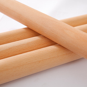 Wooden <b>Rolling</b> Pin For Dough Noodles Dumpling Wrappers 30cm Natural Wood Kitchen <b>Tool</b> Pastry Board Set - Product Image 3