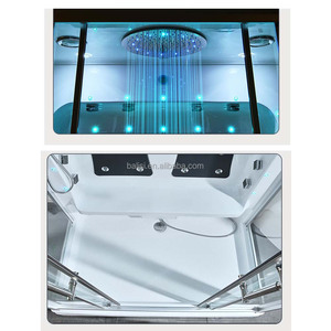 Walkingbali — coin carré de 90CM, avec siège et pieds, cabine de douche, sauna, salle de douche à vapeur humide - Product Image 3