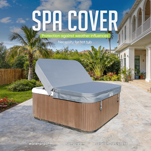 <span class=keywords><strong>Couverture</strong></span> de <span class=keywords><strong>spa</strong></span> <span class=keywords><strong>thermique</strong></span> multicolores moderne TSPK pour l'extérieur, tissu Oxford 600D, PVC imperméable, taille personnalisable - Product Image 1