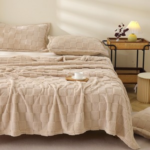 Plaid en polaire taffel 100 % polyester, super doux et chaud pour l'hiver - Product Image 2