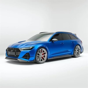 Kit carrosserie en fibre de carbone sèche pour Audi RS6, style RS4 RZ, comprenant lèvre avant, diffuseur, spoiler et jupes latérales, kit carrosserie RS4 - Product Image 3