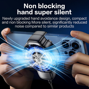 DY68 новый игровой кулер портативный дешевый телефон игровой Кулер Радиатор с RGB подсветкой для телефона - Product Image 2