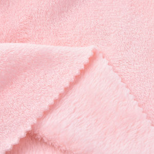 Vaut la peine d'<span class=keywords><strong>acheter</strong></span> flanelle plaine 100% polyester tricoté tissu poids moyen 220GSM confortable doux pour la peau rideau doublure de vêtements de nuit - Product Image 6