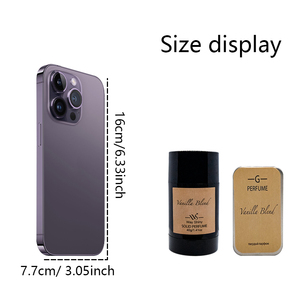 Baume de parfum solide écologique portable avec senteurs multicouches, parfum longue durée pour les voyages - Product Image 5