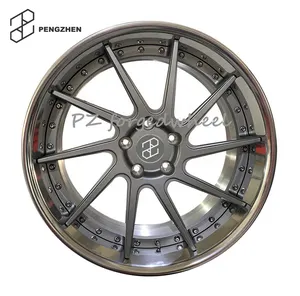 Pengzhen Manufacture Custom 18inch 19inch 20inch 21inch 5x120 5x112 Passenger Forged Aluminum Alloy Wheels For Bmw