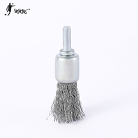 Tbk — brosses à extrémités de fil en acier, différentes tailles, pour meuleuse d'angle, polissage, nettoyage