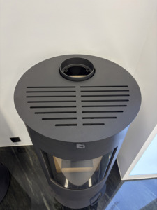 <span class=keywords><strong>Poêle</strong></span> à bois autoportant sans fumée R1204A 12KW ECO-DESIGN au design rond pour chauffage intérieur à vendre - Product Image 6