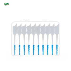 Produttore Silicone morbido spazzolino dente bastoncini interdentali Inter dentale spazzolato - Product Image 3