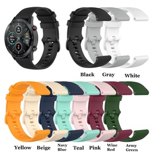 Bracelet de remplacement en silicone pour montre <span class=keywords><strong>Huawei</strong></span> GT4/GT2/<span class=keywords><strong>GT3</strong></span> <span class=keywords><strong>SE</strong></span>/ Honor <span class=keywords><strong>Watch</strong></span> GS3i, 18mm 20mm 22mm - Product Image 2