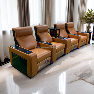 Esclusiva sedia reclinabile film <span class=keywords><strong>home</strong></span> theater divano villa mobili in pelle <span class=keywords><strong>home</strong></span> theater divani <span class=keywords><strong>sala</strong></span> multimediale <span class=keywords><strong>casa</strong></span> film posti a sedere - Product Image 2