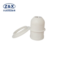 Supports d'ampoules thermoplastiques ZX Factory Supply, résistance à la température, T210, ignifuges, modèle E27-T, 4A 250V, garantie 2 ans