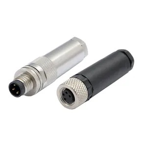 표준 방수 Conector M8 3 4 5 핀