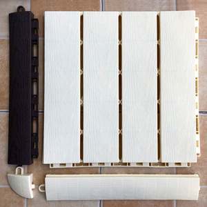 Carreaux de sol en plastique pour balcon, terrasse, villa, cour, terrasse suspendue - Product Image 4