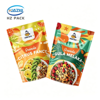 Sachet Doypack Antistatique et Anti-humidité avec Fermeture Zip pour Sushi, Flocons d'Avoine, Lait en Poudre, Matcha, Chewing-gum et Aliments pour Animaux