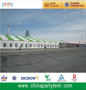 เต็นท์งานแต่งงานกันน้ำขนาดใหญ่พิเศษ 30x60 เมตร โครงอลูมิเนียม สำหรับงานกลางแจ้ง ระยะกว้าง 5 เมตร เหมาะสำหรับงานแสดงสินค้าและงานอีเว้นท์ - Product Image 3