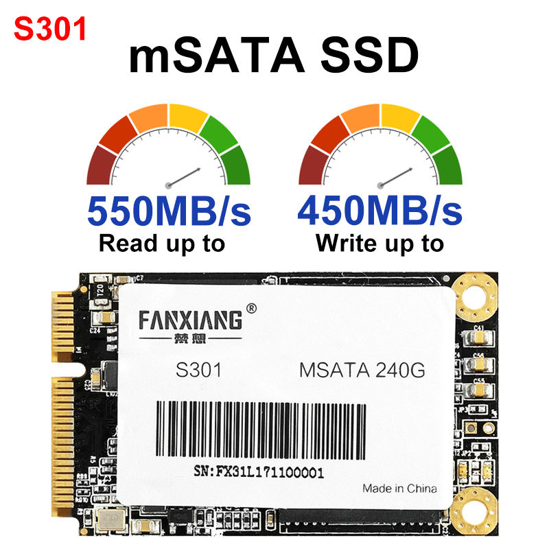 2 S301 mSATA SSD