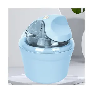 2024 High Quality Appliances Portable Ice Cream Maker 1.4l Blue Ice Cream Machine