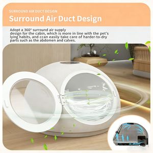 Nouvelle Boîte de Séchage pour Animaux de Compagnie de Luxe en ABS 55L, Séchage Automatique à Faible Bruit, Stérilisation Intelligente, Sécheuse Portable pour Chiens et Chats, Équipement de <span class=keywords><strong>Toilettage</strong></span> à <span class=keywords><strong>Domicile</strong></span> - Product Image 3