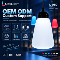 Lampe LED RGB à Effet Respirant pour Forêt, Lampe Bouteille LED UCS2903, Lumière Décorative à Pixels, Solution Commerciale pour Aménagement Paysager Extérieur et Jardin
