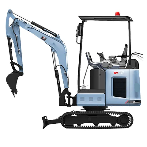 SY19E 2 Ton Electric Compact Excavator with Charging Support for Residential Construction