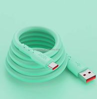 Câble de charge rapide USB-A vers Type-C 120W 6A avec gaine TPE et conducteur en cuivre pur pour téléphone portable iPhone et iPad (1m/2m)