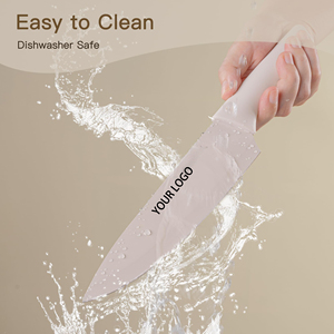 Juego de Cuchillos de Cocina de 13 Piezas al por Mayor con 6 Protectores de Hoja, Acero Inoxidable, Cuchillo de <span class=keywords><strong>Chef</strong></span>/Utilitario/Rebanador/de Frutas/de Pan, Profesional - Product Image 5