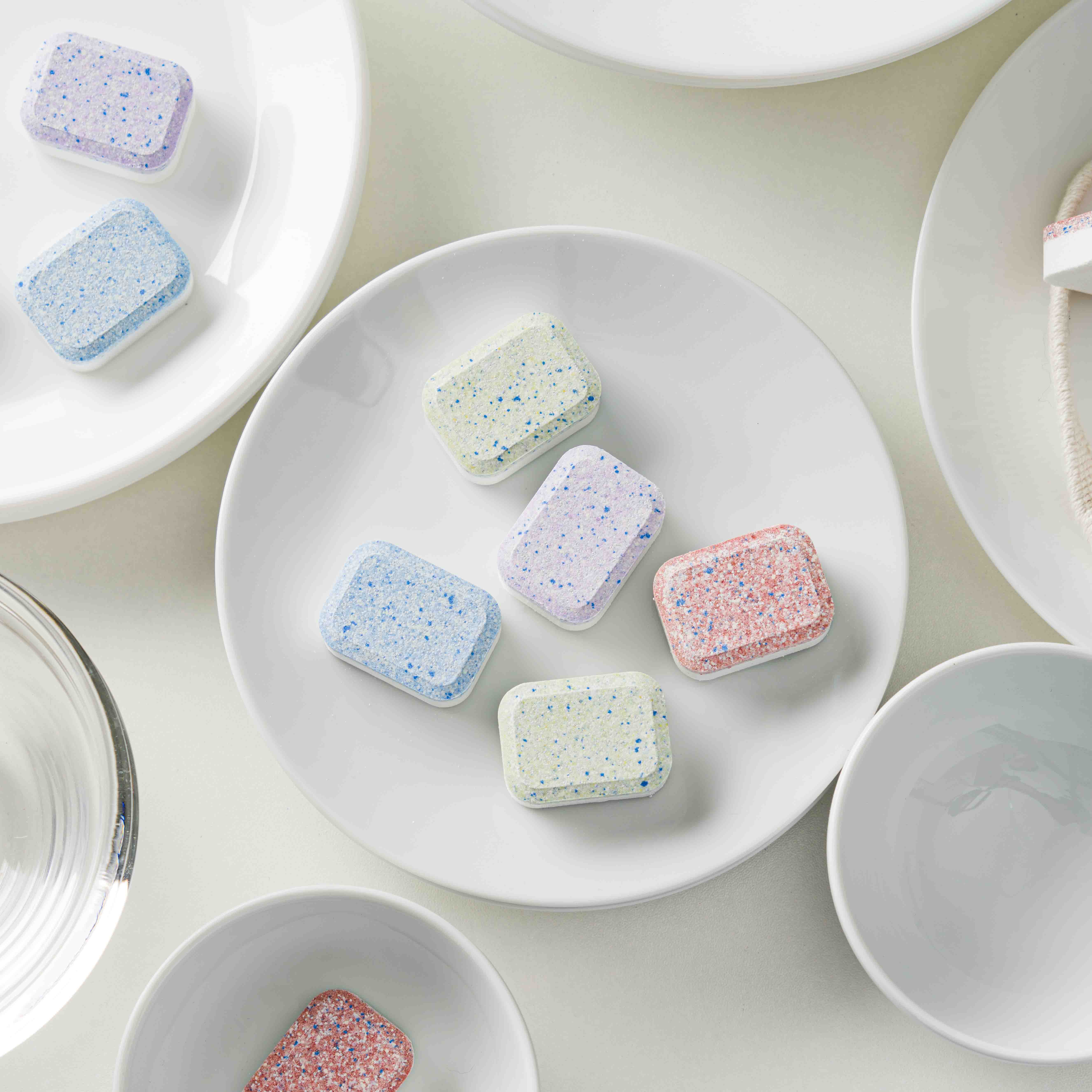 2023 эко Концентрированное моющее средство, густая смазка, овса, удаление жестких пятен, посудомоечная машина в таблетках 20 граммов