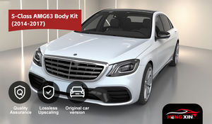 Kit Carrozzeria per Classe <span class=keywords><strong>S</strong></span> <span class=keywords><strong>W222</strong></span> 14-17 Conversione da Vecchio a Nuovo Amg63 Kit di Montaggio Paraurti Anteriore Posteriore Bodykit Ricambi Auto Accessori Auto - Product Image 2