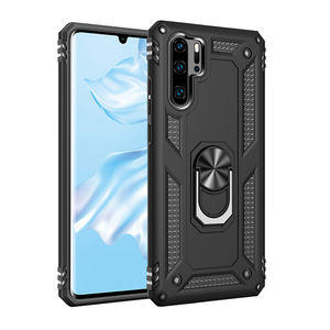 Étui de téléphone magnétique ultra-léger en métal 360 pour <span class=keywords><strong>Huawei</strong></span> P30 Pro, niveau militaire, antichoc, anti-chute, magnétique pour voiture - Product Image 3