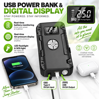 Démarreur portable 6000mAh 320A avec gonfleur de pneus pour démarrage d'urgence de voiture - Fournisseur