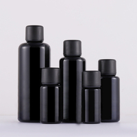 Offre Spéciale 10ml 15ml 20ml 30ml 50ml 100ml verre noir UV protection huile essentielle bouteille pulvérisation bouteilles