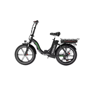Bicicleta Eléctrica Plegable KOOLUX de 20 Pulgadas, Profesional, con Llantas Gruesas, de Aluminio, 7 Velocidades, Modelo BK6S PRO, en Oferta, Tamaño Mini - Product Image 6