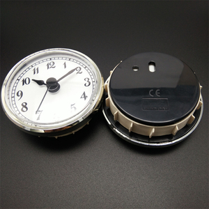Nero 70MM inserti orologio di alta qualità romana arabo numero batteria al quarzo orologio da parete inserto oro - Product Image 5