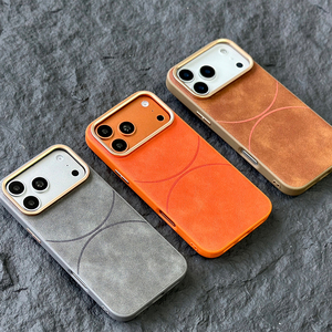 Funda de Teléfono de Cuero Retro Moderna L199 para iPhone 17 16 15 14 Pro Max, Resistente a Arañazos, para Samsung Android - Product Image 3
