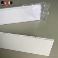 Support adhésif imperméable en plastique acrylique blanc pour essuie-parfum et présentoir de papier test de parfum, Marque ZM, Modèle ZM485, Guangdong