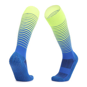 Zhongde Compression genou haut <span class=keywords><strong>bas</strong></span> d'été pour hommes femmes drôle Grip Football Football chaussettes anti-dérapant corps manchette pour adultes ODM - Product Image 1