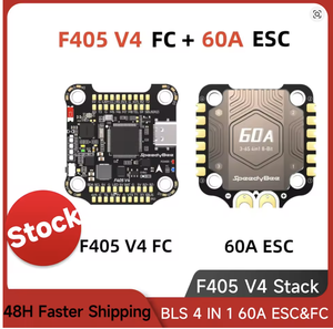 ชุดควบคุมการบิน Axisflying ECO 60A <span class=keywords><strong>F405</strong></span> F460 V2 V3 V4 4-6S BLHeli-S ESC สำหรับโดรนแข่งระยะไกล - Product Image 5