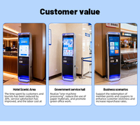 Kiralık Oturma Düzeni Kiosku, Kapalı Alan Ayaklı Self Servis Tıbbi Kiosk, Havaalanı, Hastaneler, Bankalar, Alışveriş Merkezleri için Ödeme Terminaliyle