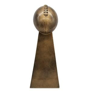 Trofeo de fútbol <span class=keywords><strong>Lombardi</strong></span> de oro antiguo, campeón de la Liga, trofeo de rugby de poliresina, premios de fútbol de resina para recuerdo - Product Image 1