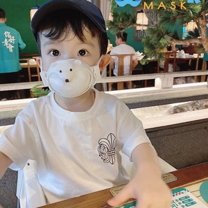 Máscara Wonder Mask 3D de repuesto para niños, de algodón, reutilizable, estilo gancho para la oreja, transpirable, hecha en Corea - Product Image 3