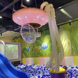 Interessante Kinder Kleinkind Ball Shooter Spielplatz Unterhaltung Kinder Gebläse Spielplatz Pistole spielen Ball Blaster Luft gebläse Ball Kanonen - Product Image 1